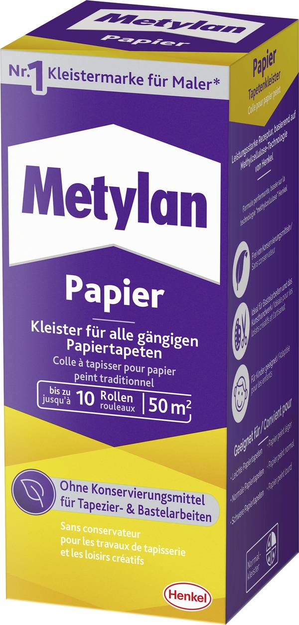 Metylan Papier Tapetenkleister MPP40  125 g