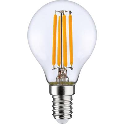 LightMe LM85337 LED EEK E (A - G) E14 Glühlampenform 6.5 W = 60 W Warmweiß (Ø x L) 45 mm x 78 mm Filament, nicht dimmbar