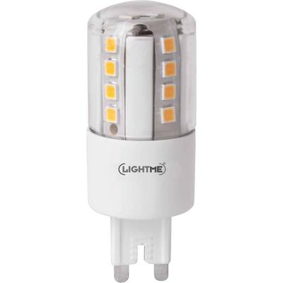 LightMe LM85334 LED EEK E (A - G) G9 Stiftsockel 4.5 W = 47 W Warmweiß (Ø x L) 24 mm x 64 mm nicht dimmbar 1 St.