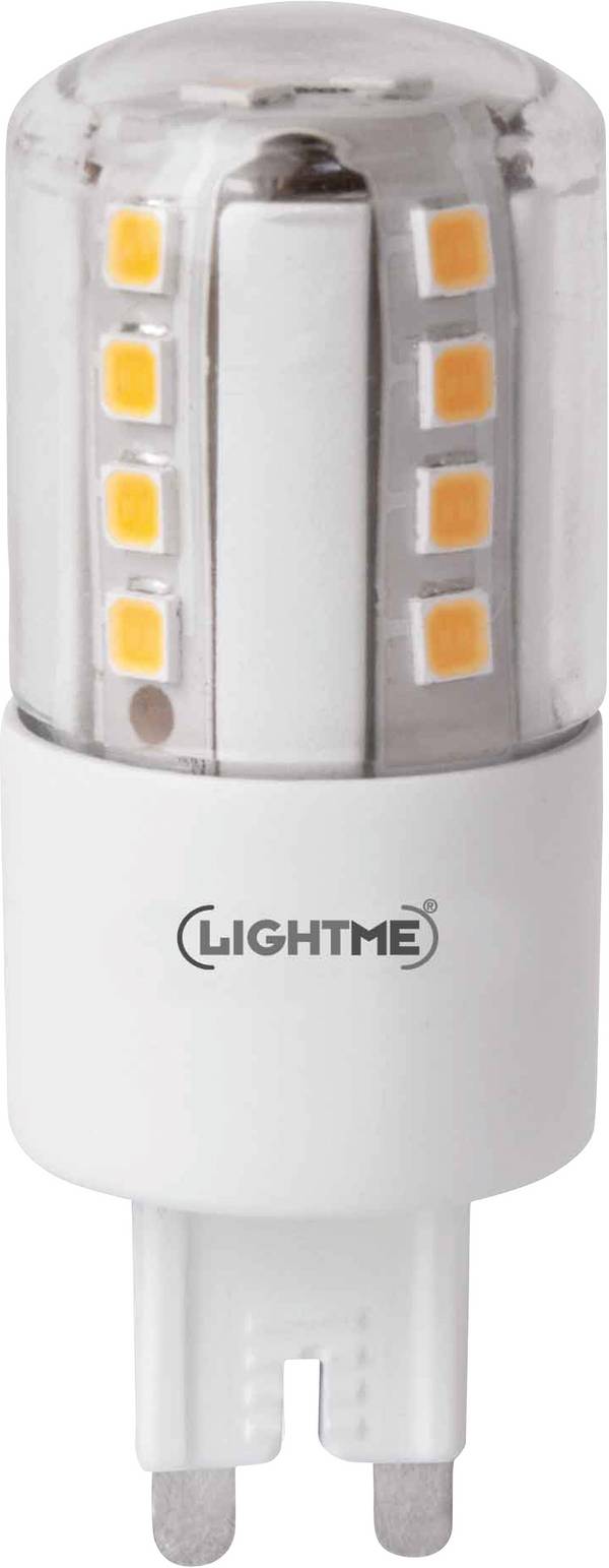 LightMe LM85334 LED EEK E (A - G) G9 Stiftsockel 4.8 W = 48 W Warmweiß (Ø x H) 19 mm x 56 mm nicht dimmbar 1 St.