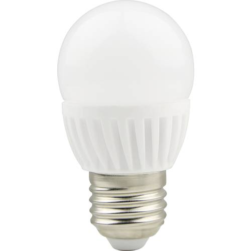 LightMe LM85372 LED EEK E (A - G) E27 Globeform 8 W = 66 W Warmweiß (Ø x L) 45 mm x 84 mm nicht dimmbar 1 St.