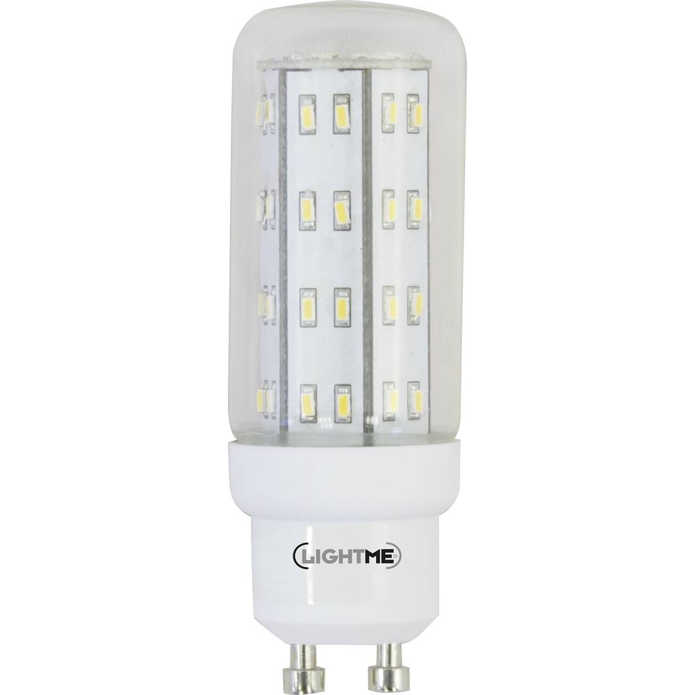 LightMe LED-lamp Energielabel: A++ (A++ E) GU10 Staaf 4 W = 37 W Neutraalwit (Ã x l) 30 mm x 80 mm N