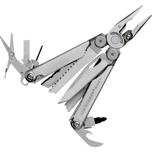 Leatherman WAVE Plus LTG832524 Multitool Anzahl Funktionen 18 Geschütz-Grau