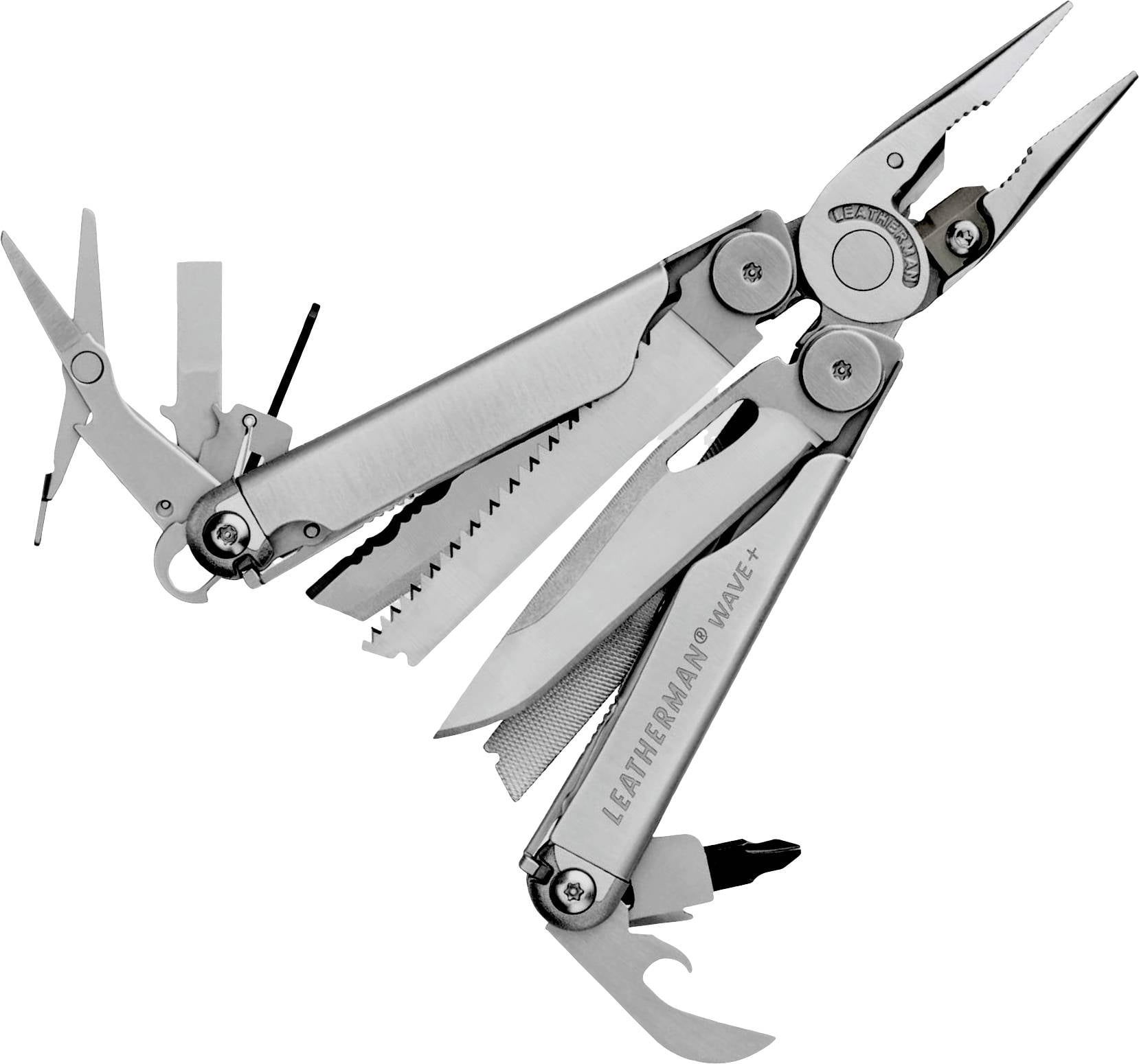 Leatherman WAVE Plus LTG832524 Multitool Anzahl Funktionen 18 Geschütz-Grau