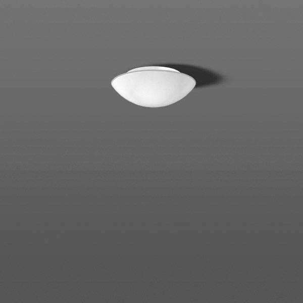 RZB 211006.002 Flat Basic A60/75W,E27 D3 Deckenleuchte Glühlampe E27  75 W Weiß