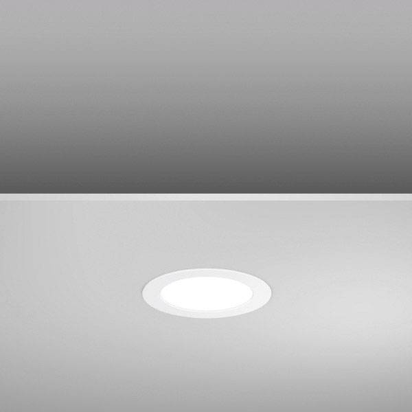 RZB Toledo Flat LED/9W-3000K D19 901452.002 LED-Einbaupanel LED ohne  7.7 W Weiß
