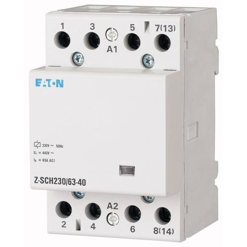 Eaton Z-SCH230/63-04 Installationsschütz Nennspannung: 230 V, 240 V Schaltstrom (max.): 63 A 4 Öffner 1 St.