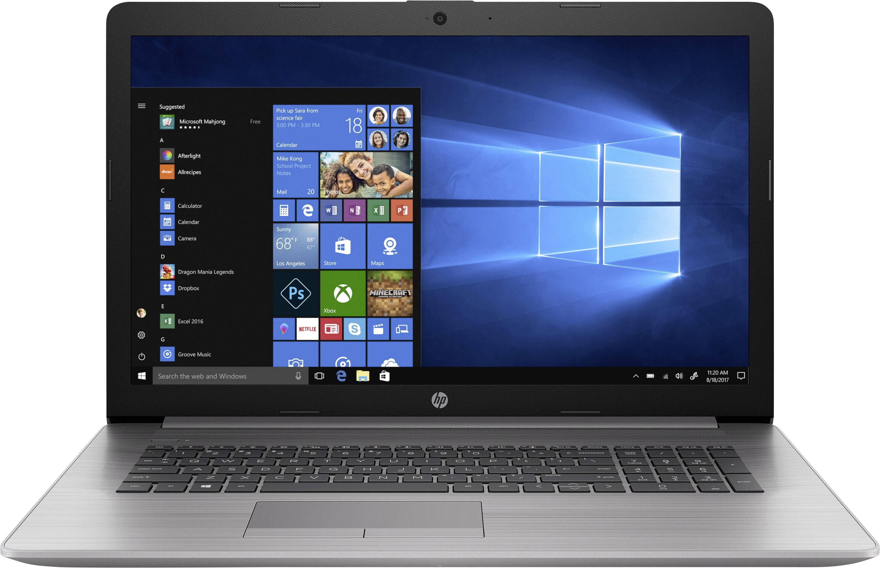 Hp 470 g7 43.9 cm (17.3 zoll) notebook intel core i7 i7-10510u 16 gb 512 gb ssd amd radeon 530 windows® 10 pro 64 bi