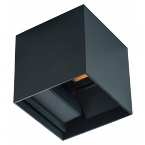 Kanlux Reka 28990 LED-Außenwandleuchte LED 7 W Graphitgrau