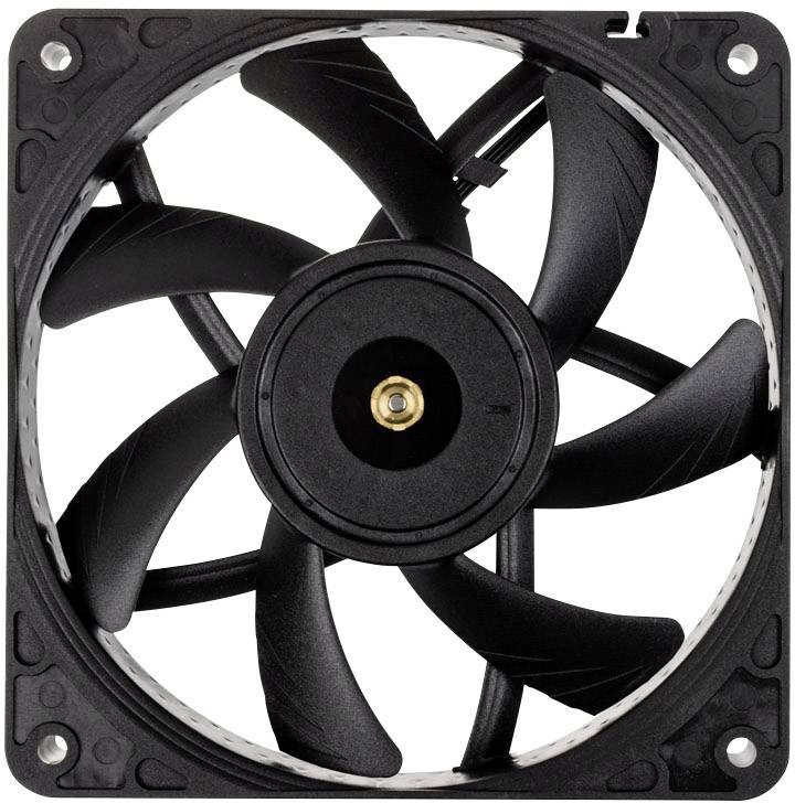 Noctua NF-A12x15 PWM chromax.black.swap PC-Gehäuse-Lüfter Schwarz (B x H x T) 120 x 120 x 15 mm