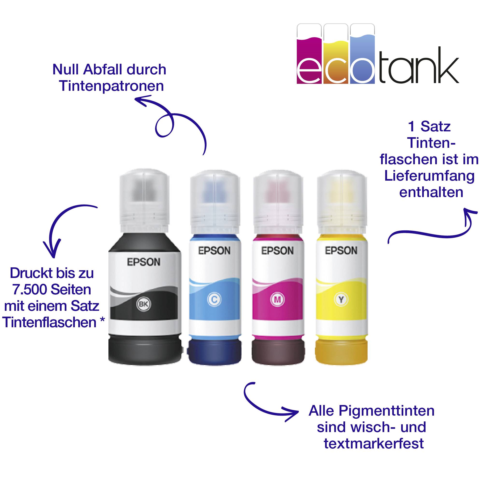 Epson EcoTank ET-16650 Multifunktionsdrucker Tintenstrahl Farbe A3, A3+ Drucker, Scanner, Kopierer, Fax Tintentank-Syste-11