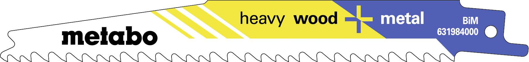 Metabo 628259000 Säbelsägeblatt HEAVY WOOD + METAL Sägeblatt-Länge 150 mm 100 St.