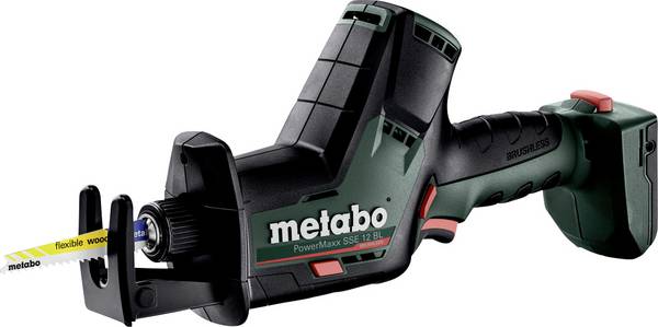 Metabo POWERMAXX SSE 12 BL Akku-Säbelsäge  602322840 ohne Akku, inkl. Koffer  12 V