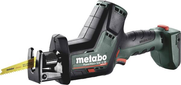 Metabo POWERMAXX SSE 12 BL Akku-Säbelsäge  602322890 ohne Akku  12 V