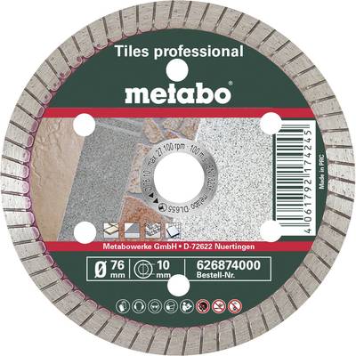 Metabo TP Professional 626874000 Diamanttrennscheibe 76 mm 1 St. 
