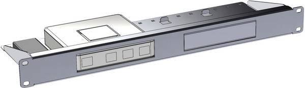 Allnet 176994 USG Rackmount-Kit 1 HE Silber