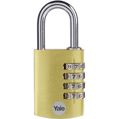 YALE YE3CB/38/131/1/GO Vorhängeschloss 38 mm Gold Zahlenschloss