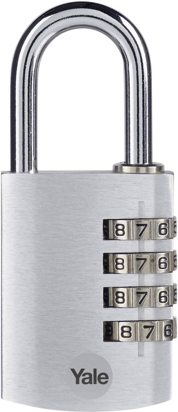 YALE YE3CB/38/131/1/S Vorhängeschloss 38 mm    Silber Zahlenschloss