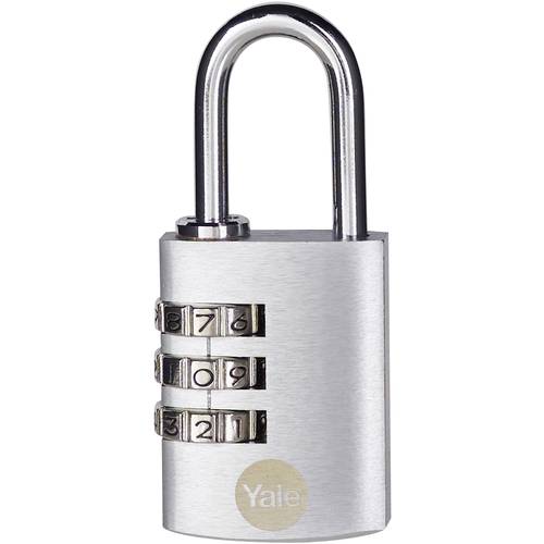 Thumbnail - YALE Y151B/30/125/1 Vorhängeschloss 30 mm Silber Zahlenschloss