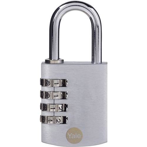 YALE Y151B/40/130/1 Vorhängeschloss 40 mm Silber Zahlenschloss