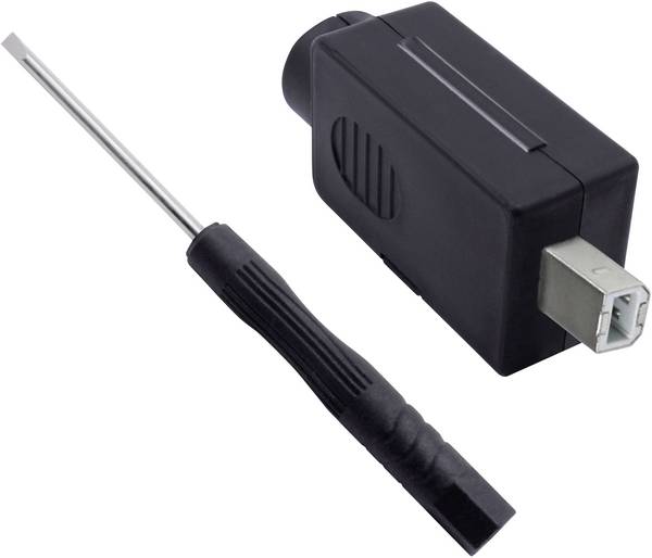 USB 2.0 Modular-Stecker Set, Typ B Stecker, gerade 2001C202 Quadrios Inhalt: 1 St.