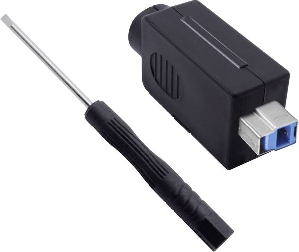 USB 3.0 Modular-Stecker Set, Typ B Stecker, gerade 2001C204 Quadrios Inhalt: 1 St.