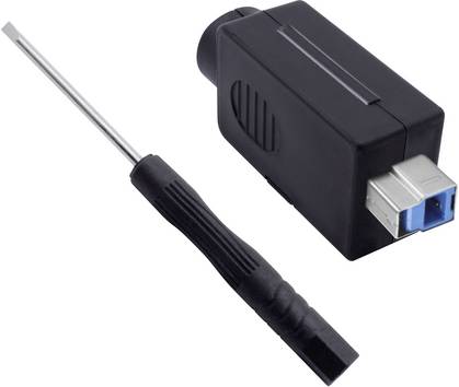 USB 3.0 Modular-Stecker Set, Typ B Stecker, gerade   2001C204 Quadrios Inhalt: 1 St.