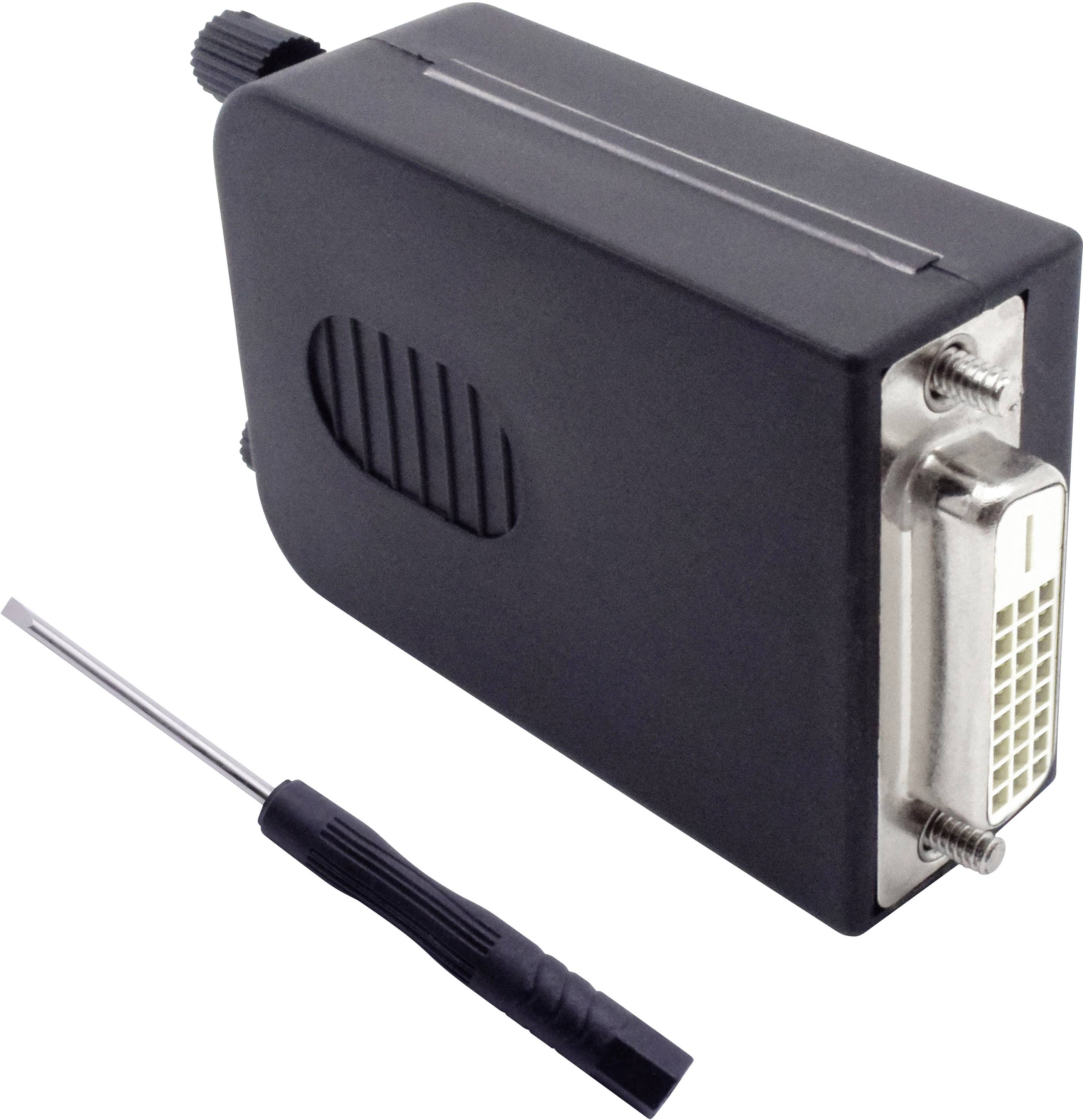 Quadrios 2001C228 DVI-Steckverbinder Buchse, gerade Polzahl: 26 Schwarz 1 St.