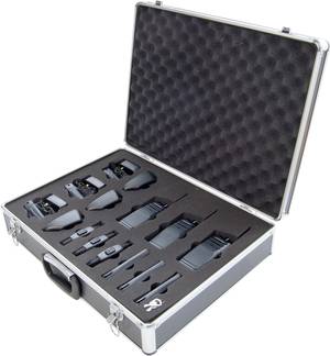 Koffer mit 3er-Set Freenet-Handfunkgeräte