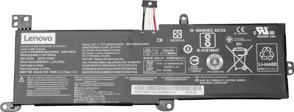 Lenovo Notebook-Akku 5B10M91443 7.6 V 4610 mAh Lenovo