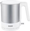 Severin WK 3419 Wasserkocher Weiß, Edelstahl (gebürstet) Fassungsvermögen: 1.7 l