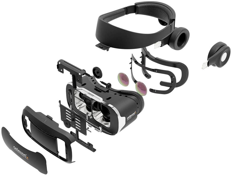 Celexon Expert VRG 3 Virtual Reality Brille Schwarz-1