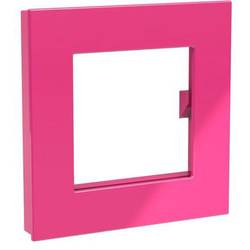 Image of Dahle Magnet Mega Magnet Square XL, pink, 75 x 75 mm, inkl. Fotohalterung (B x H) 75 mm x 75 mm Pink 1 St.