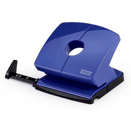 Novus Office 60-B22003 Bürolocher Locher B220 mit AS 20Blatt blau Blau 20 Bl. (80 g/m²)