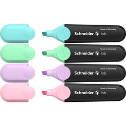 Image of Schneider Textmarker Textmarker Job pastell Etui 4 Stück 50-115098 1 St.