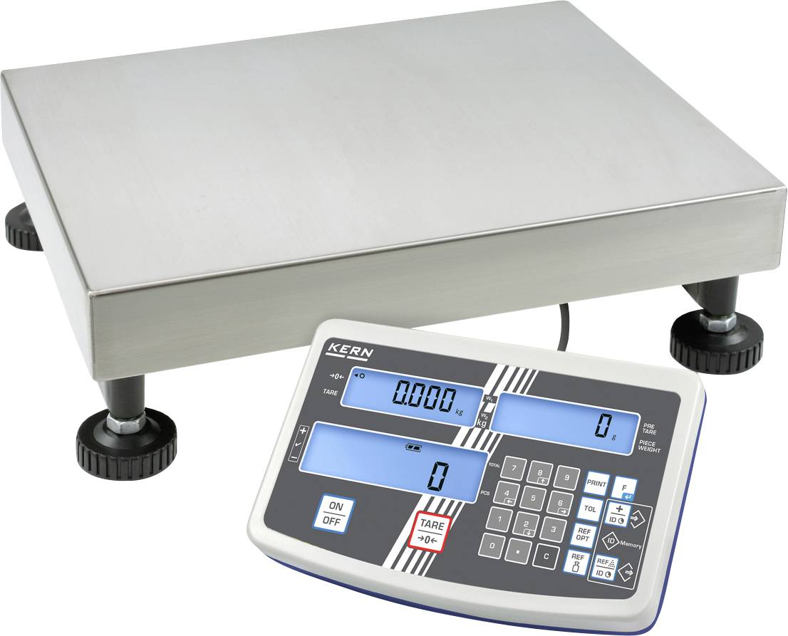 Kern IFS 30K0.2DL+C Zählwaage kalibriert (DAkkS-akkreditiertes Labor) Wägebereich (max.) 30 kg Ablesbarkeit 0.2 g, 0.5 g...