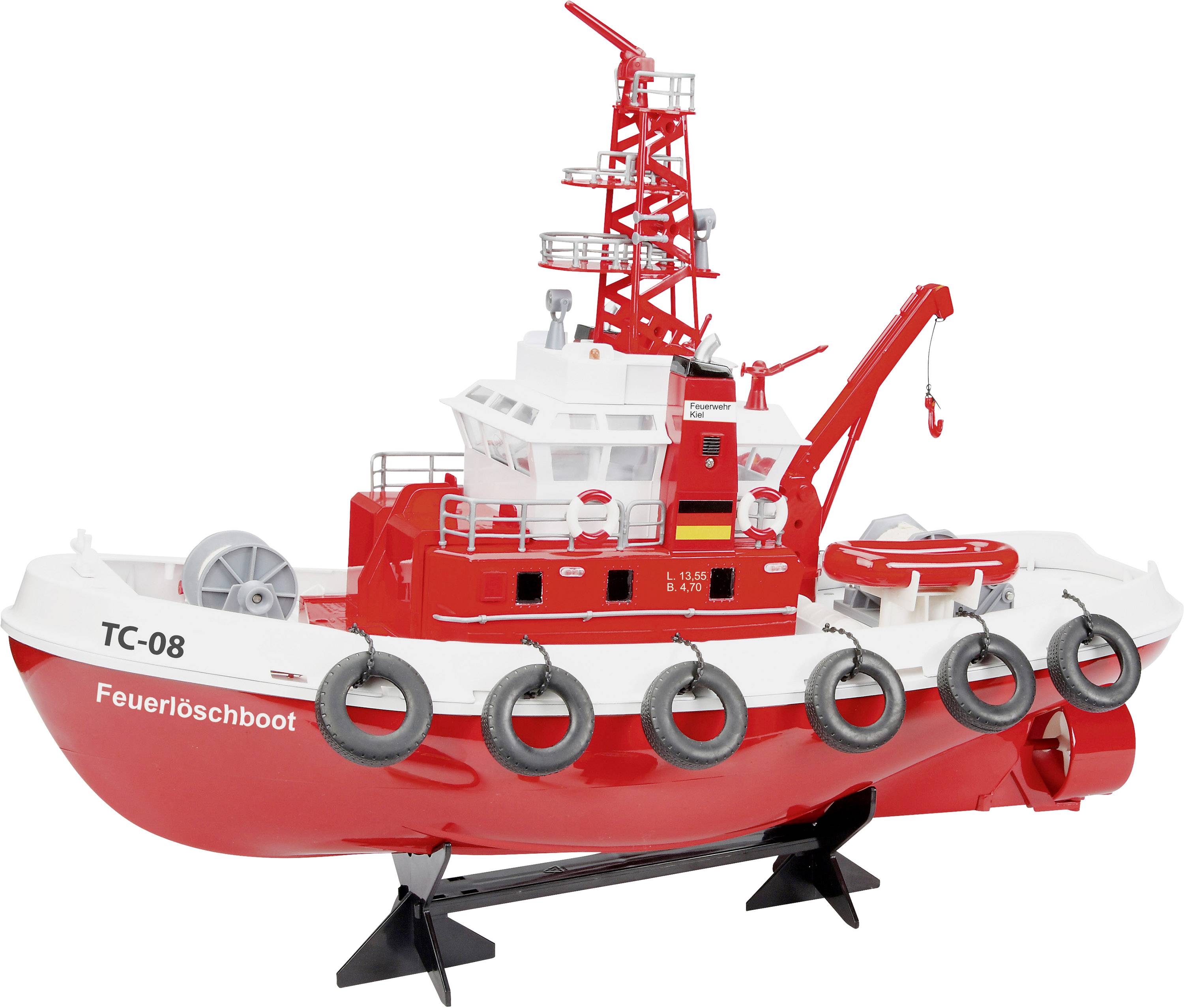 Réplique miniature d'un bateau-pompe