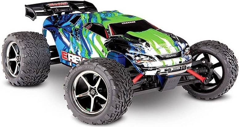 Traxxas ERevo 4x4 Grün Brushed 116 RC Modellauto Elektro Monstertruck