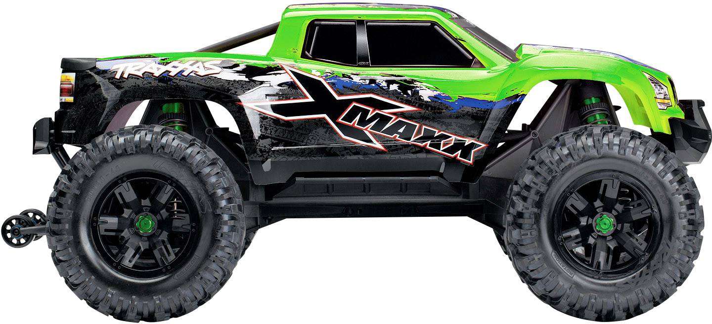 Traxxas X-Maxx 4x4 VXL Grün Brushless RC Modellauto Elektro Monstertruck Allradantrieb (4WD) RtR 2,4 GHz-8