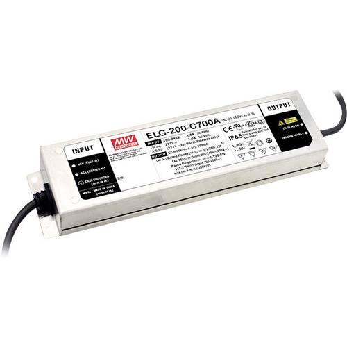 Thumbnail - MEAN WELL ELG-200-54-3Y LED-Treiber Konstantspannung, Konstantstrom 200.88 W 3.72 A 54 V/DC Montage auf entflammbaren Ob...