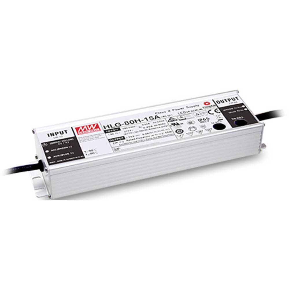 LED-driver 48 V-DC 81.6 W 1.7 A Constante spanning, Constante stroomsterkte Mean Well