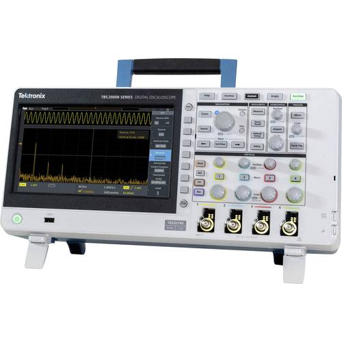 Tektronix TBS2204B Digital-Oszilloskop kalibriert (ISO) 200 MHz 2 GSa/s 8 Bit 1 St.