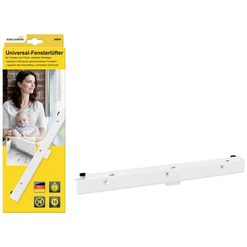 Schellenberg 46600 Universal-Fensterlüfter Weiß