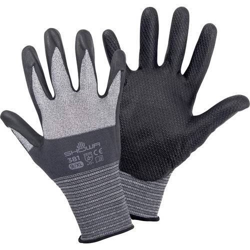Showa 381 Gr.XL 4704 XL Elasthanfaser, Nitril Montagehandschuh Größe (Handschuhe): 9, XL EN 388 CAT II 1 Paar