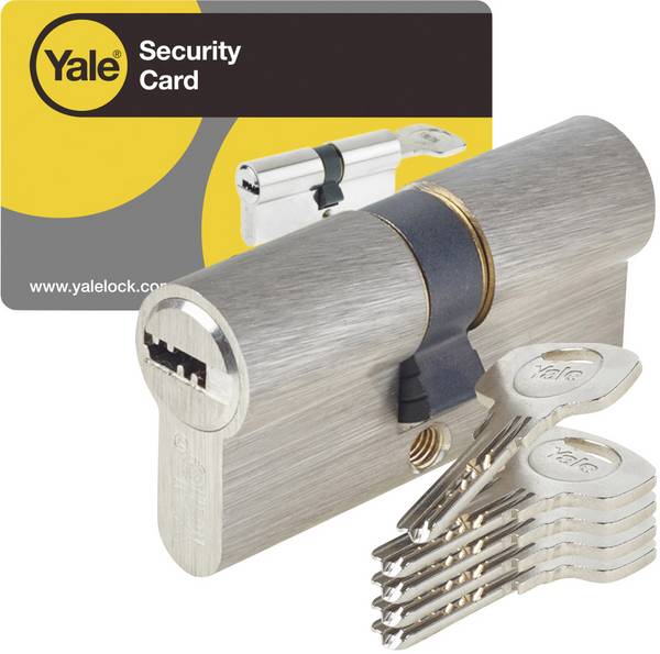 YALE Y002 05676 Profil-Doppelzylinder 40 / 40mm