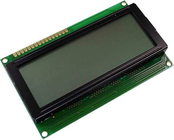Display Elektronik LCD-Display   Weiß 20 x 4 Pixel (B x H x T) 98 x 60 x 11.6 mm DEM20486FGH-PW