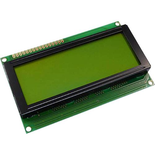 Display Elektronik LCD-Display Gelb-Grün 20 x 4 Pixel (B x H x T) 98 x 60 x 11.6 mm DEM20486SYH-LY