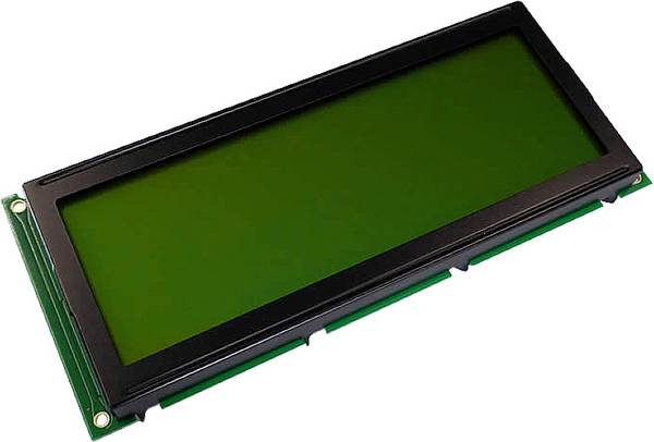 Display Elektronik LCD-Display   Gelb-Grün 20 x 4 Pixel (B x H x T) 146 x 62.5 x 11.1 mm DEM20487SYH-LY