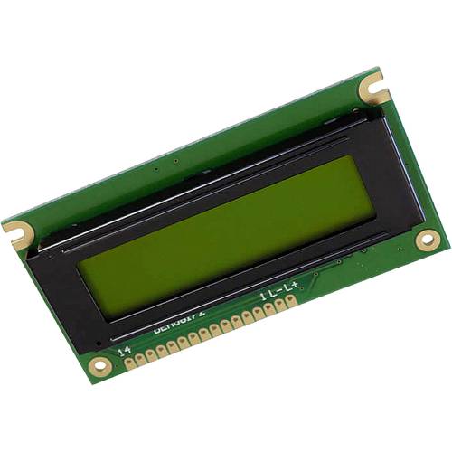 Display Elektronik LCD-Display Gelb-Grün (B x H x T) 84 x 44 x 7.6 mm DEM08172SYH-PY