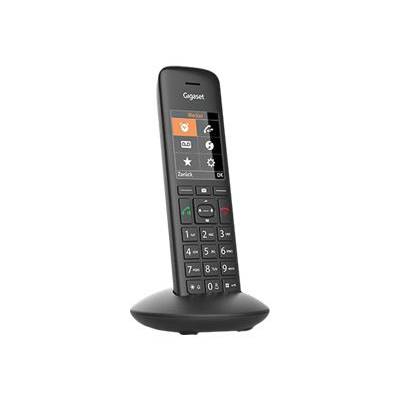Gigaset C570 HX schwarz int. Mobilteil + Ladeschale Multimedia-Technik Telefone-0